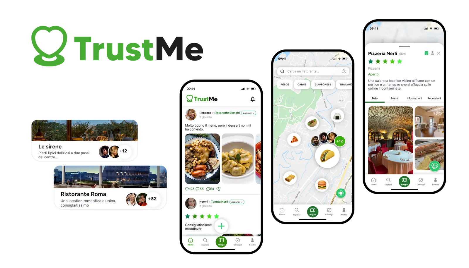 TrustMe - Social per ristoranti
